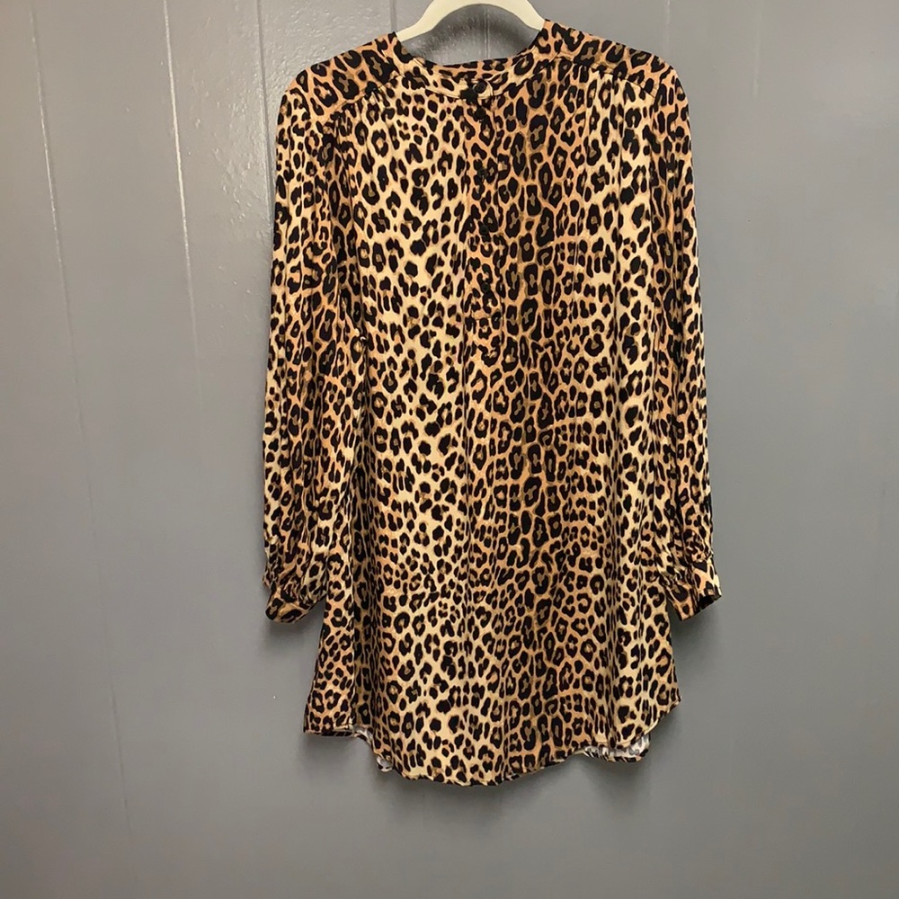 H&M Leopard print shirt/dress
